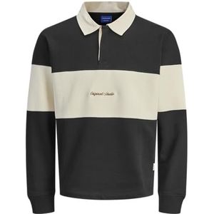 Jack & Jones - JORNorrebro - Sweatshirt - Ivoor/Zwart