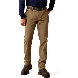 ARIAT Wapening M4 Low Rise DuraStretch gemaakt stoere stapelbare rechte been broek, Rebar Grijs, 34W x 32L