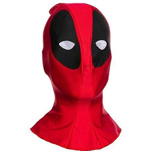 Rubie's Heren Deadpool Volwassen Overhead Stof Kostuum Masker, zoals afgebeeld, One Size US, Zoals getoond, Eén Maat