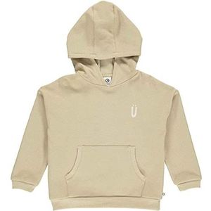 Müsli by Green Cotton interlock hoodie, Rye, 128 cm