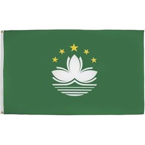 Macau vlag 90x60cm - Chinese vlag 60 x 90 cm - Vlaggen - AZ VLAG