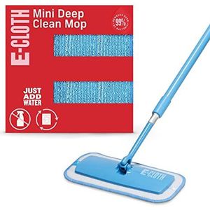 E-Cloth Microfiber Vochtige Mop, Blauw & Wit