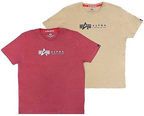 Alpha Label - T-Shirt - 2-pack - Zwart - Katoen