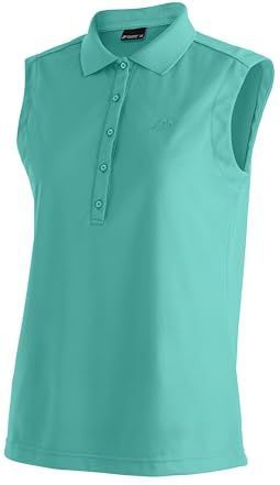 Maier Sports - Ulrike - Poloshirt - Groen - Piqué - Ademend