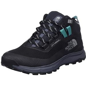 THE NORTH FACE Cragstone Mid WP Sneakers voor heren, TNF Black Vanadis-grijs, 41.5 EU