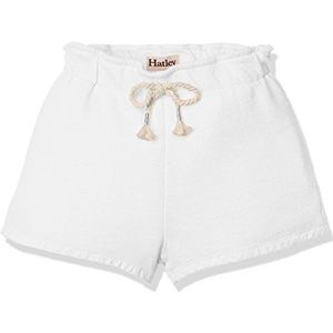 Hatley Uni Shorts French Terry, wit, 116 cm