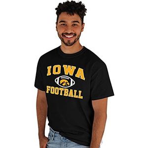 Blue 84 Men's Iowa Hawkeyes Team Logo T Shirt Team Color, Team Color, XX-Large