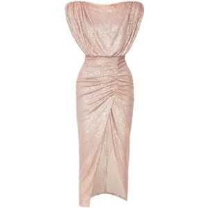 Swing Fashion Dames Nicol_Roz_cekiny cocktailjurk, roze, 40
