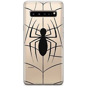 ERT GROUP Telefoonhoes voor Samsung S10 5G origineel en officieel gelicentieerd Marvel patroon Spider-Man 013 optimaal aangepast aan de vorm van de mobiele telefoon, gedeeltelijk transparant