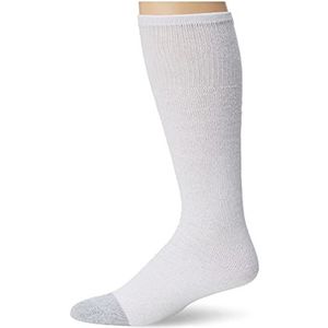 Fruit of the Loom Heren Atletische Sokken, Kleur: wit, L