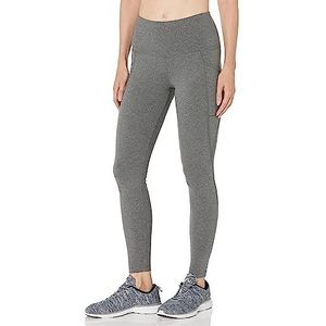 Jockey Basic enkellegging voor dames, van stretchkatoen met zijzak, donkergrijs, M