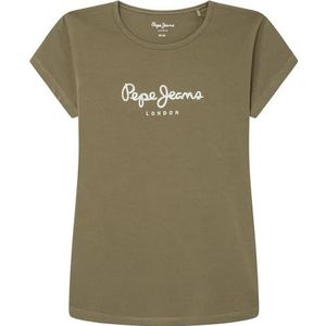 Pepe Jeans Hana Glitter T-shirt Met Korte Mouwen Groen Years Meisje