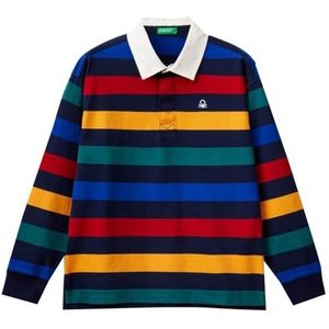 United Colors of Benetton Poloshirt voor kinderen en jongeren, Veelkleurig., 120