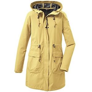 G.I.G.A. DX Women's Casual softshell parka met capuchon - GS 99 WMN SFTSHLL PRK, burned yellow, 40, 37955-000