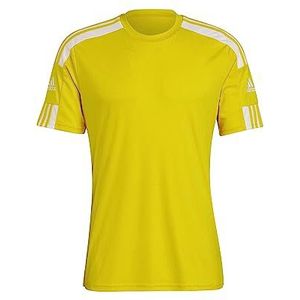 adidas Squadra 21 T-shirt met korte mouwen voor heren, geel/wit, XXL