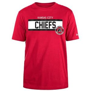 Kansas City Chiefs Unisex NFL Regular T-Shirt Hoge Dichtheid Inkt Zeefdruk Voorkant Grafisch Origineel Team Kleur T-Shirt