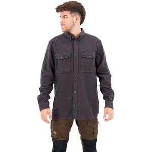 Fjallraven 81478-030-030 Övik Twill Shirt M Herenhemd Dark Grey-Dark Grey Maat M, donkergrijs-donkergrijs, M