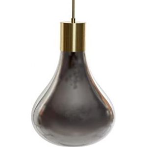 Item Internacional LA-158481 plafondlamp, metaal, glas, 40 x 40 x 160 cm, donkergrijs