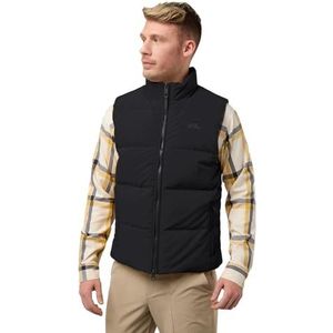 Jack Wolfskin Nordlight Vest M vest voor heren, zwart, S