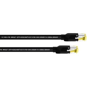 CORDIAL - Cat7A RJ45 netwerkkabel 15 m, HIROSE stekker - ECL CSE15HH7A-PUR