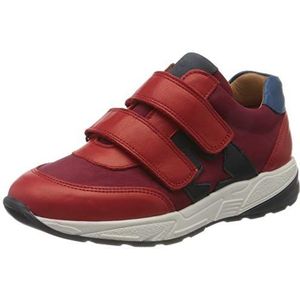 Bisgaard Unisex Kamma Velcro Shoe voor kinderen, rood, 35 EU