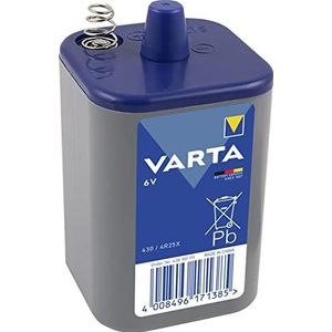 Varta Longlife 4R25 Zink-Carbon 6 Volt, ideaal voor Bouwplaats, alarm, lichtgevende verkeersborden, Agri