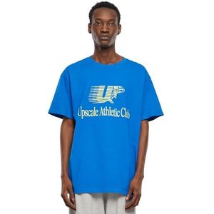 Mister Tee Upscale - Athletic Club Heavy Oversize Heren T-shirt - Blauw