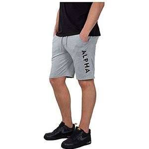 Alpha Industries Alpha Jersey Korte Herenbroek Grey Heather