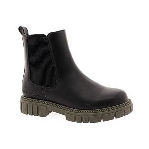 Tom Tailor Kids Meisjeslaarzen 637040003, Black Khaki, 35 EU