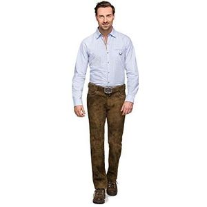 STOCKERPOINT - Rocco3 - Klederdracht Broek - Bruin - Slimfit