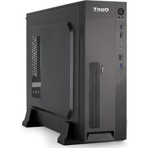 Slim matx-behuizing met kaartlezer, 500 W vermogen, compact en modern design, ideaal voor efficiënte configuraties en kleine ruimtes