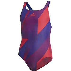 Adidas YA Swim TKYSUIT Badpak, uniseks, roze/azurea, 92 (1/2 jaar)