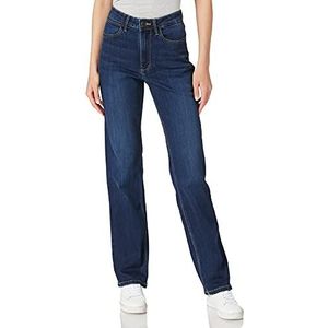 Wrangler Dames High Rise Straight Jeans, Stockton, 33W x 32L
