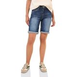 Cecil - Scarlett - Jeans - Mid Blue - 5-Pocket Stijl