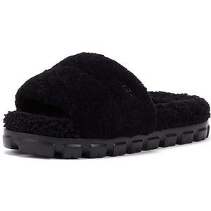 UGG Cozetta Curly pantoffels voor dames, zwart, 42 EU