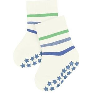 FALKE Uniseks-baby Stopper sokken Multi Stripe B Hp katoen Noppen op de zool 1 paar, Wit Off-White 2041, 74-80