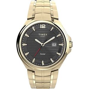 Timex Solar heren 43mm roestvrijstalen horloge TW2V39800