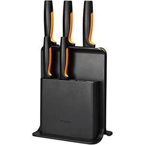 Fiskars FF Knife block plastic 5 knives - Messenblok