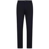 Armani Exchange Heren essentieel, metalen logo tab, broek, blauw, 26, Diepe marine, 26