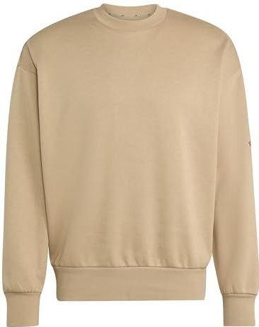 adidas - Sweater - Grijs - Fleece - Losvallende Pasvorm