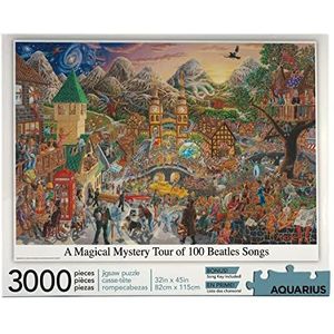 Aquarius 68504 Magical Mystery Tour Beatles Jigsaw Puzzel, meerkleurig