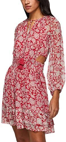 PJL - L ND Dr - Jurk - Polyester - Korte Mouwen