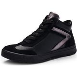 ARA - Sneakers Hoog - Zwart - Effen - Uitneembare Zool