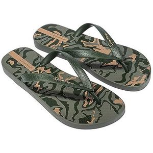 Ipanema Tropical AD Teenslippers voor heren, groen/beige, 37 EU, Groen beige, 37 EU