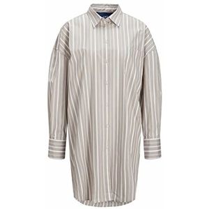 Jack & Jones Lacy Oversized Poplin Jjxx Overhemd Met Lange Mouwen