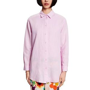 ESPRIT Dames 993EE1F301 blouse, 670/roze, XS, 670/pink., XS