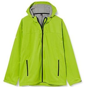 Trigema Softshelljas met capuchon voor heren, geel (Lemon 271), M