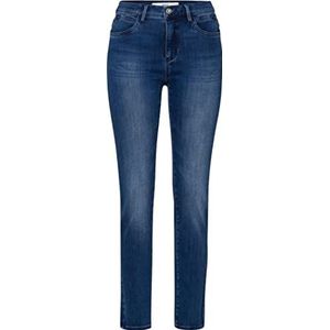 BRAX Dames Style Mary Five-Pocket-broek in winterse kwaliteit jeans, used regular blue, 34K