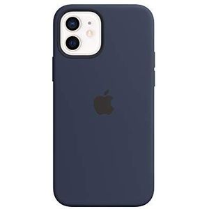 Apple Siliconenhoesje met MagSafe (voor iPhone 12 | iPhone 12 Pro) - Donkermarineblauw