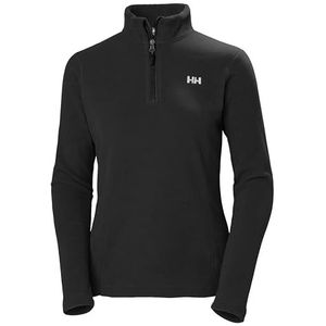 Helly-Hansen Dames Daybreaker 1/2 Zip Fleece, 991 Zwart, Medium, 991 Zwart, M